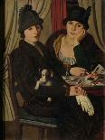 Women in a Cafe, c.1924-Pietro Marussig-Stretched Canvas