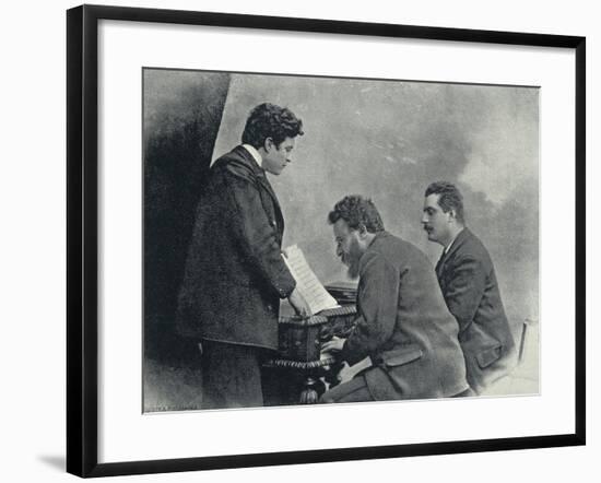 Pietro Mascagni-null-Framed Giclee Print