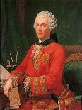 Portrait of the Minister Guillaume Du Tillot-Pietro Melchiorre Ferrari-Stretched Canvas