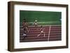 Pietro Mennea in a 200 Metres Race at the Olympic Games-null-Framed Photographic Print