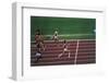 Pietro Mennea in a 200 Metres Race at the Olympic Games-null-Framed Photographic Print