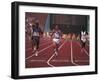 Pietro Mennea on the Race-null-Framed Photographic Print