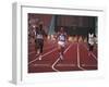 Pietro Mennea on the Race-null-Framed Photographic Print