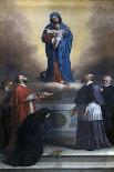 Madonna with Child, Saints and Dragon at Her Feet-Pietro Pala-Art Print