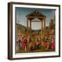 Pietro Perugino, The Adoration of the Magi-Pietro Perugino-Framed Giclee Print