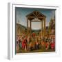 Pietro Perugino, The Adoration of the Magi-Pietro Perugino-Framed Giclee Print