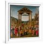 Pietro Perugino, The Adoration of the Magi-Pietro Perugino-Framed Giclee Print