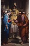 Marriage of the Virgin (Mary and Joseph before the Priest)-Pietro Pietro Gagliardi-Art Print