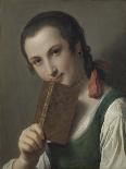 Female Portrait, 18th Century-Pietro Rotari-Framed Giclee Print