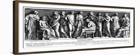 Pietro Santi Bartoli, Roman Antiquities (1693) Plate 62-Pietro Sante Bartoli-Framed Premium Giclee Print