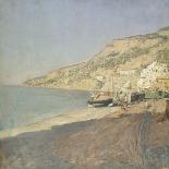 Amalfi Beach-Pietro Sorri-Framed Giclee Print