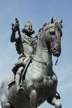 Spain, Madrid, Plaza Mayor, Equestrian Statue of Philip Iii, 1616-Pietro Tacca-Framed Giclee Print