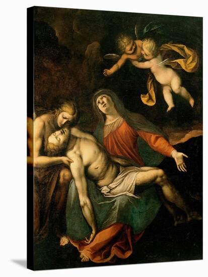 Piety-Giuseppe Montalto-Stretched Canvas
