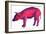 Pig, 1996-Jane Tattersfield-Framed Giclee Print