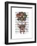 Pig and Balloons-Fab Funky-Framed Art Print