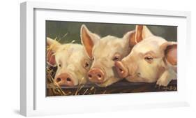 Pig Heaven-Carolyne Hawley-Framed Art Print