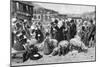 Pig Market, Pyrenees-null-Mounted Photographic Print