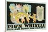 Pig'n Whistle Advertisement-Found Image Press-Stretched Canvas