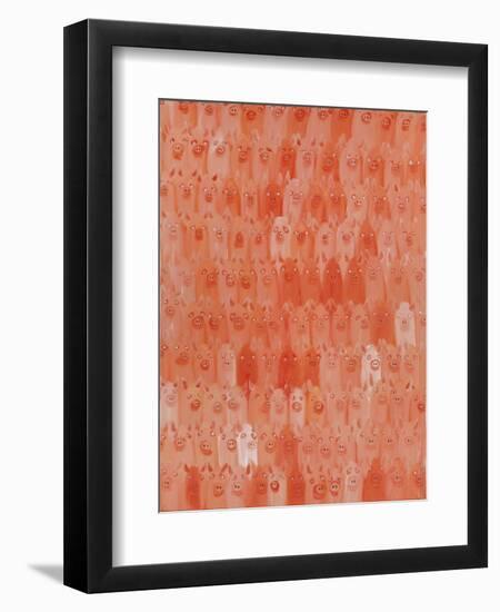 Pig Opera, 2016-Holly Frean-Framed Premium Giclee Print