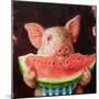 Pig Out-Lucia Heffernan-Mounted Art Print