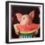 Pig Out-Lucia Heffernan-Framed Art Print