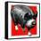 Pig Portrait-C.R. Patterson-Framed Stretched Canvas