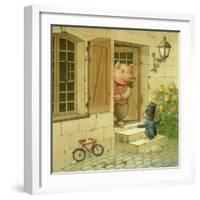 Pig Singer, 2006-Kestutis Kasparavicius-Framed Giclee Print