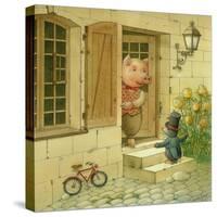 Pig Singer, 2006-Kestutis Kasparavicius-Stretched Canvas