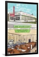 Pig Stand Cafe, Albuquerque, New Mexico, Roadside Retro-null-Framed Art Print