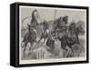 Pig-Sticking in Morocco-Richard Caton Woodville II-Framed Stretched Canvas