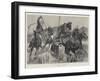 Pig-Sticking in Morocco-Richard Caton Woodville II-Framed Giclee Print