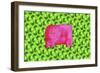 Pig with Green Apples, 2003-Julie Nicholls-Framed Giclee Print