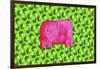 Pig with Green Apples, 2003-Julie Nicholls-Framed Giclee Print
