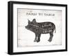 Pig Words-Jace Grey-Framed Art Print