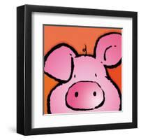 Pig-Jean Paul-Framed Art Print