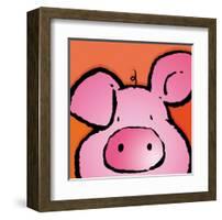 Pig-Jean Paul-Framed Art Print