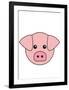 Pig-null-Framed Giclee Print