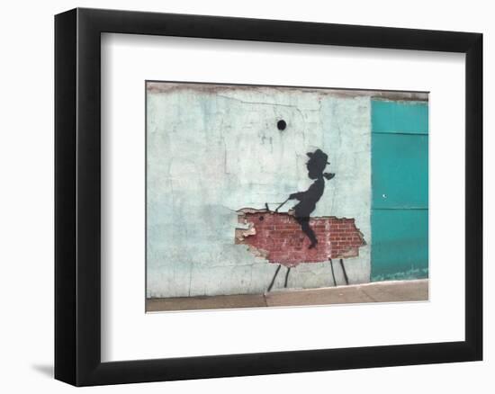 Pig-Banksy-Framed Giclee Print