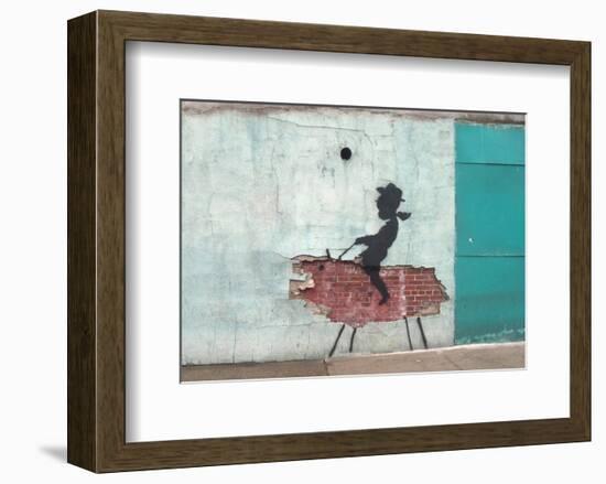 Pig-Banksy-Framed Giclee Print