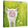 Pig-Michelle Faber-Stretched Canvas