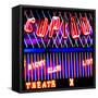 Pigale Neon, Paris-Tosh-Framed Stretched Canvas