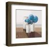 Pigeon Blue Pompons-Karsten Kirchner-Framed Art Print