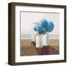 Pigeon Blue Pompons-Karsten Kirchner-Framed Art Print