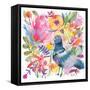 Pigeon Bouquet-Kerstin Stock-Framed Stretched Canvas