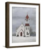 Pigeon Cove Chapel-David Knowlton-Framed Giclee Print