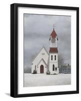 Pigeon Cove Chapel-David Knowlton-Framed Giclee Print