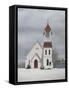 Pigeon Cove Chapel-David Knowlton-Framed Stretched Canvas