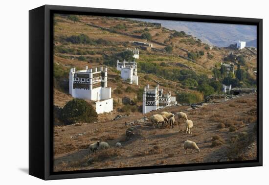 Pigeon House Near Tarabados, Tinos, Cyclades, Greek Islands, Greece, Europe-Tuul-Framed Stretched Canvas