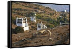 Pigeon House Near Tarabados, Tinos, Cyclades, Greek Islands, Greece, Europe-Tuul-Framed Stretched Canvas