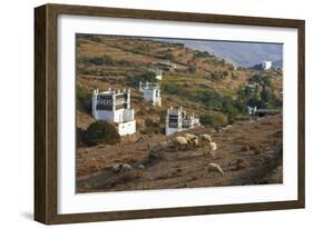 Pigeon House Near Tarabados, Tinos, Cyclades, Greek Islands, Greece, Europe-Tuul-Framed Photographic Print